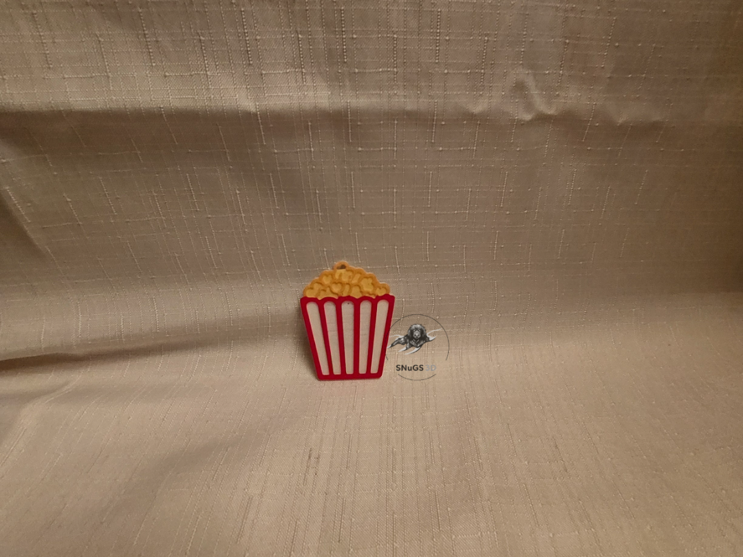 Busket of Popcorn Tag with nfc slot