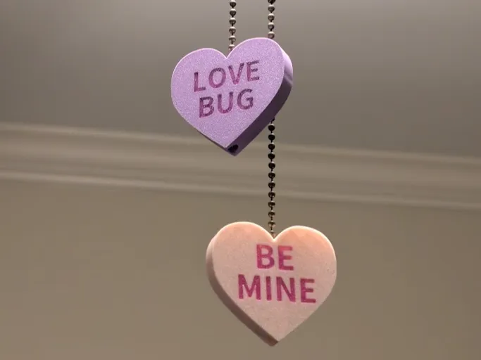 Valentine's Sweethearts Candy Ceiling/ Light Pull