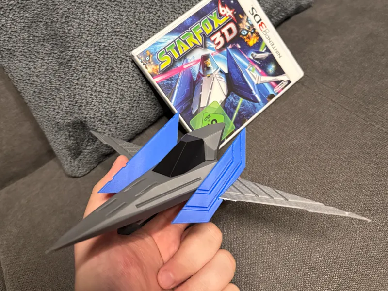 Starfox arwing inspired Jet (No Ams needed)