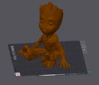 Groot assis, haute définition — photo 2