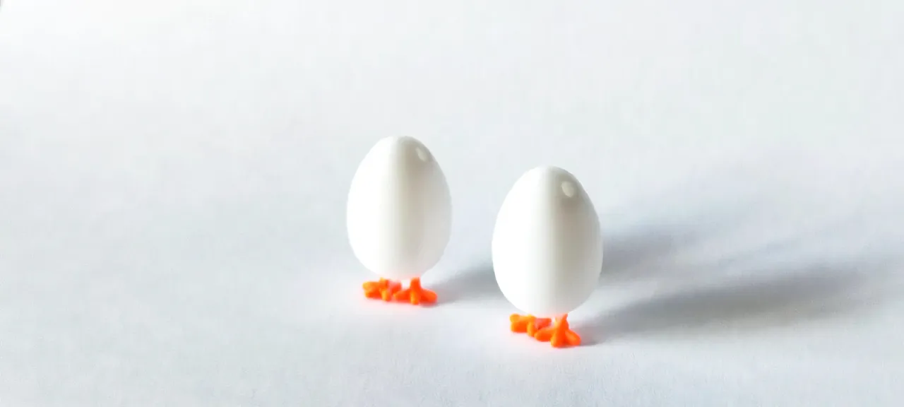 Easter Egg Earring view 3