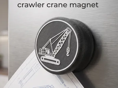 Heavy-Duty Crawler Crane Magnet