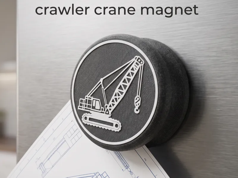 Heavy-Duty Crawler Crane Magnet
