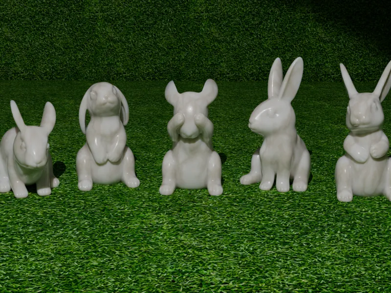 conigli di pasqua