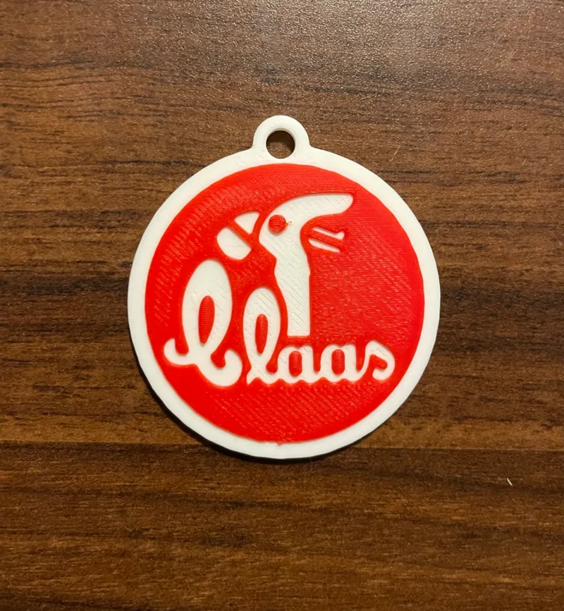Claas keychain (1969 - 1988 logo)