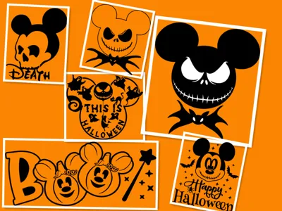 Mickey Mouse Halloween Decorations、Keychains