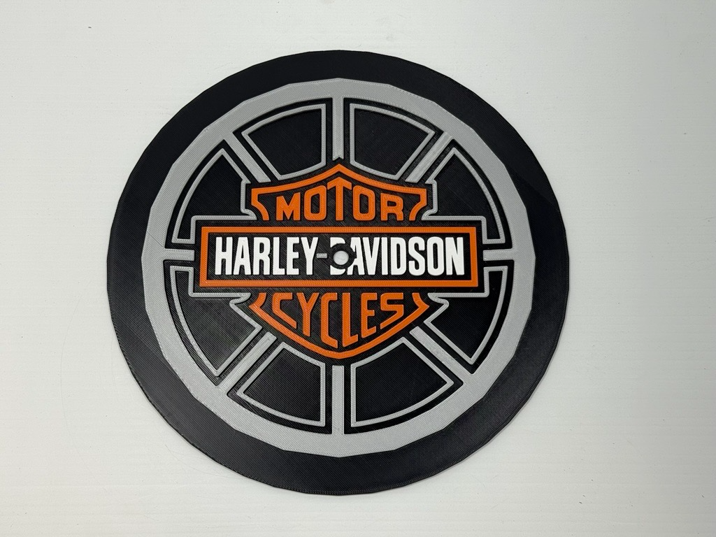 Harley Davidson Wheel Clock