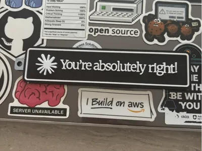 Claude Giant Keychain - You're Absolutely Right!