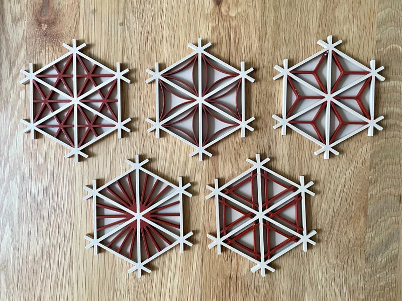 Kumiko coasters
