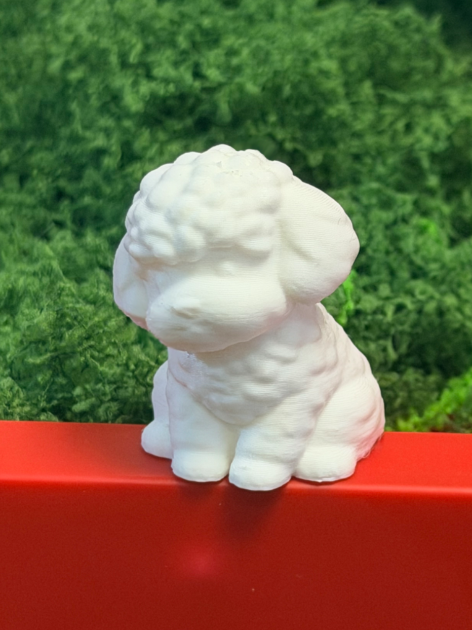 Miniatura 2 do modelo 3D 羊绒小狗