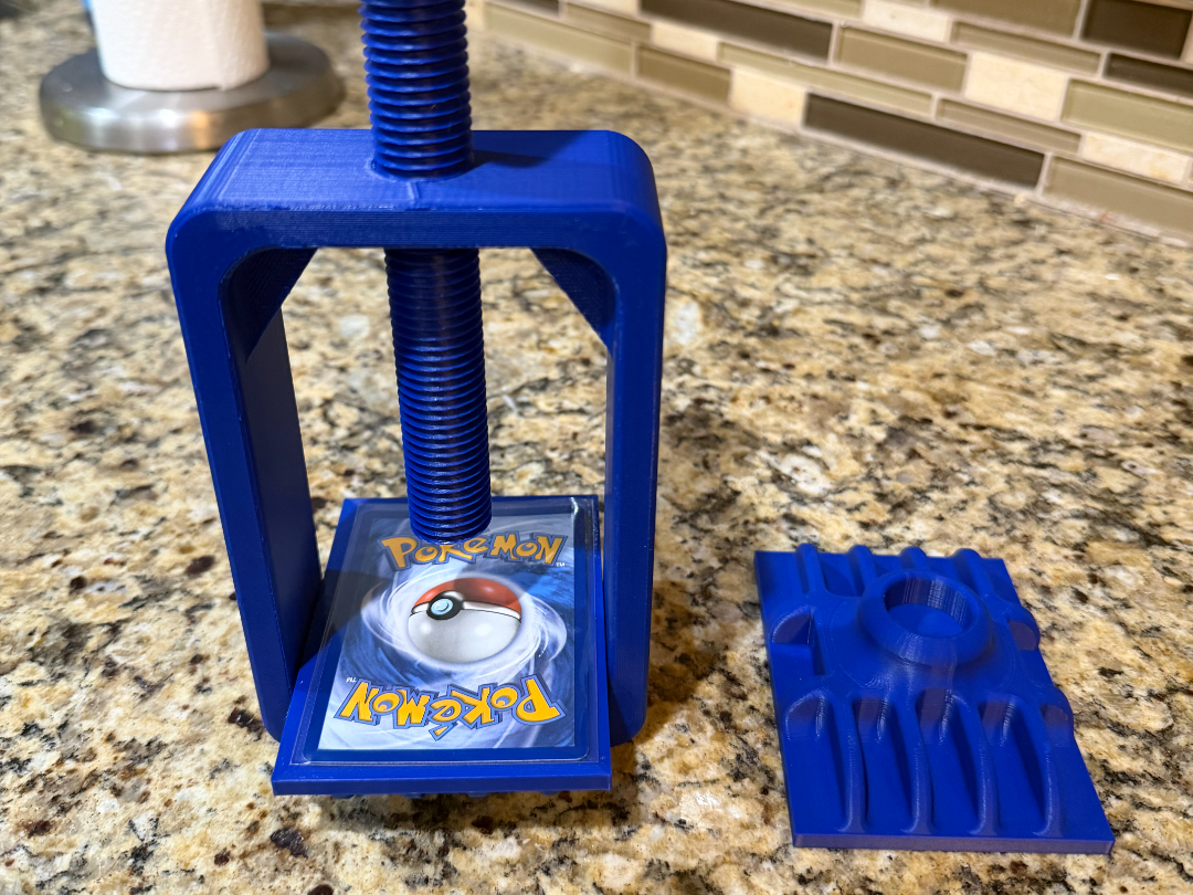 Trading Card Flattening Press - 3D printed Other Hobby & DIY, in stock in India