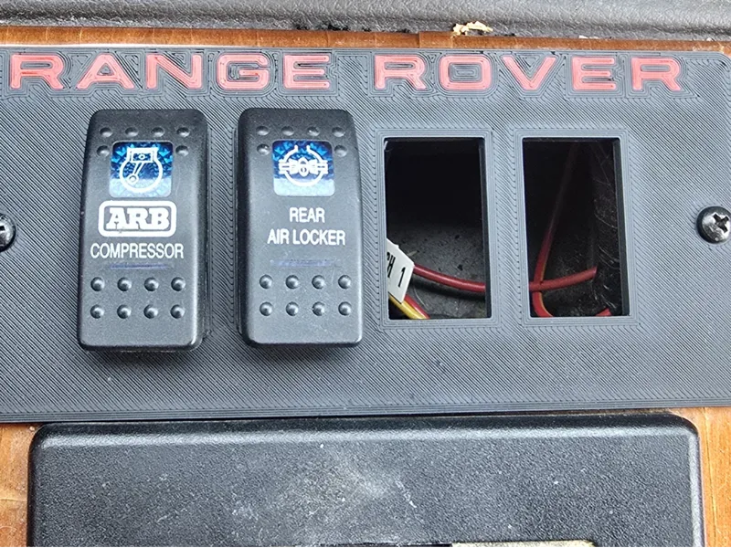 Range Rover Classic Ashtray Switch Panel