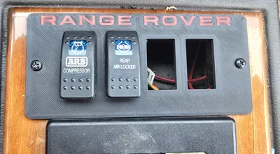 Master Swich Rang Rover Range Rover Classic Ashtray Switch Panel by Jaguardoc504 - MakerWorld
