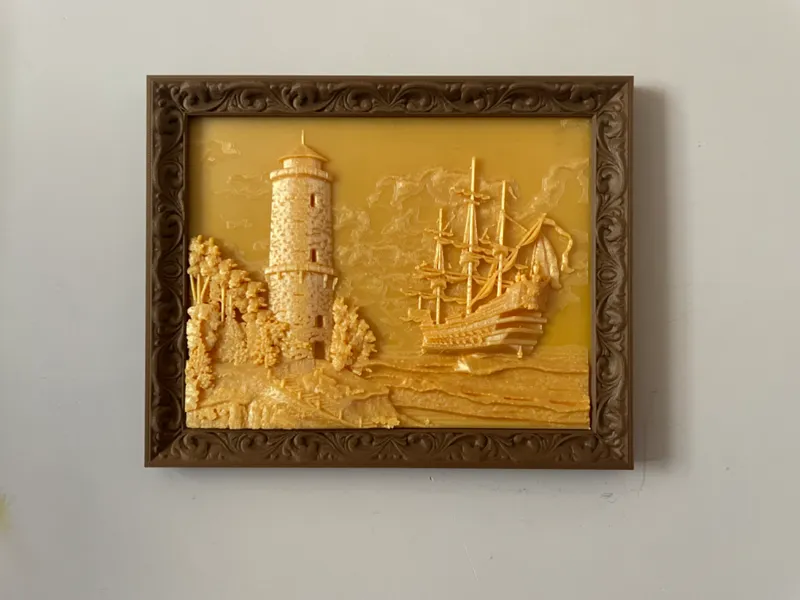 Relief painting