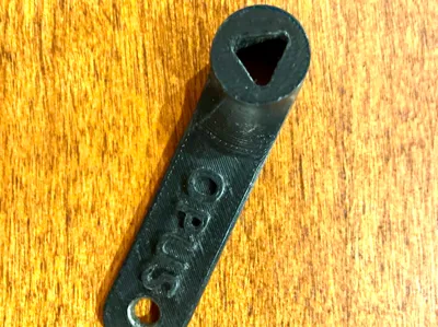 Opus OP4 / OP2 Triangular Door Key for Keychain