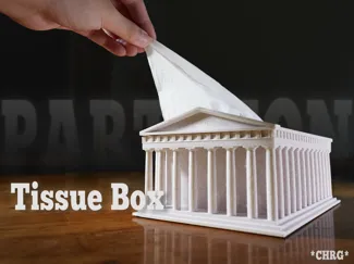 Parthenon Tissue Box