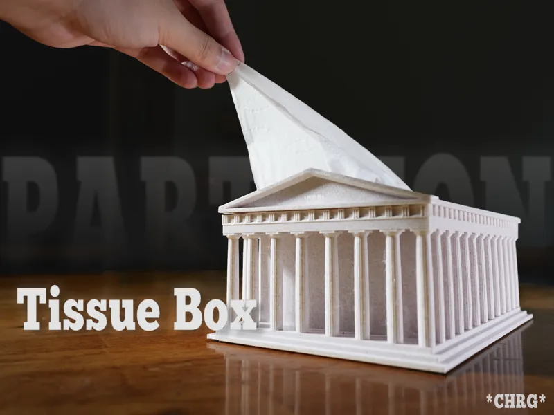Parthenon Tissue Box