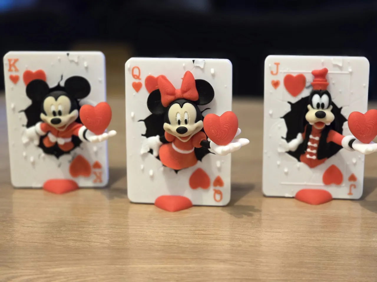 Valentine's Queen of Hearts Minnie Mouse Card view 4