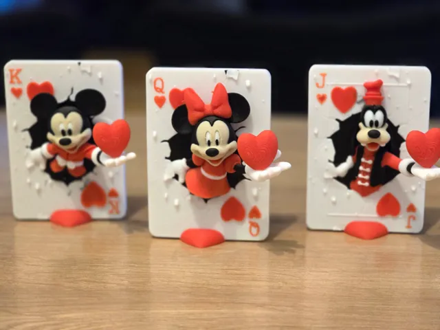 Valentine's Queen of Hearts Minnie Mouse Card