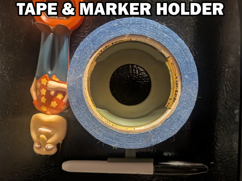 Tape & Marker Holder
