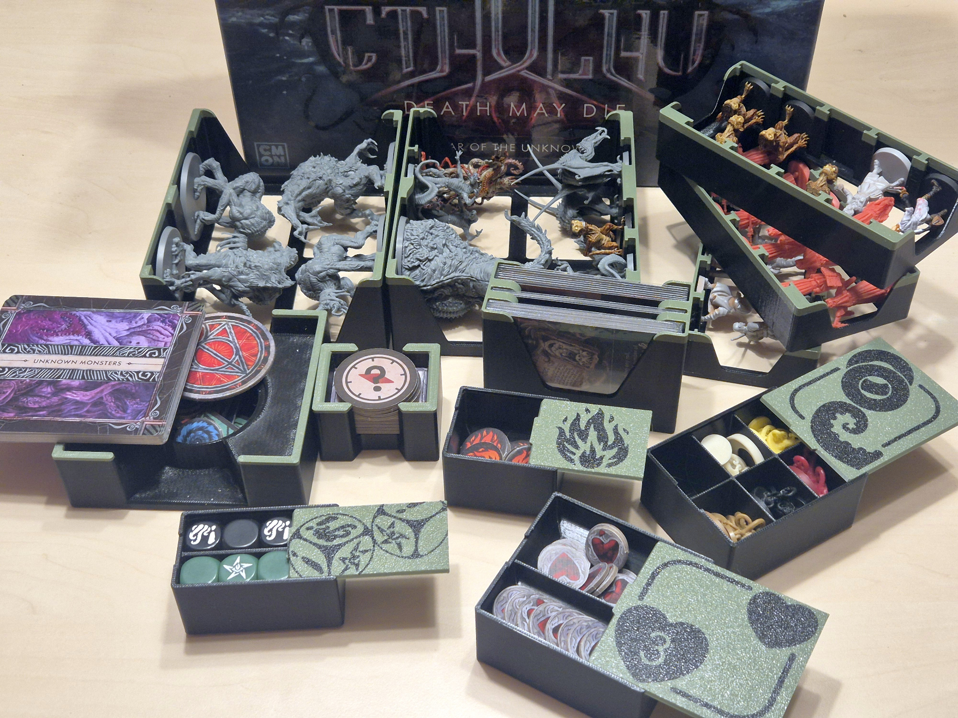 Cthulhu Death May Die - Fear of the Unknown Insert