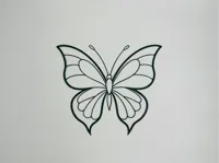 Décoration murale motif papillon — photo 1