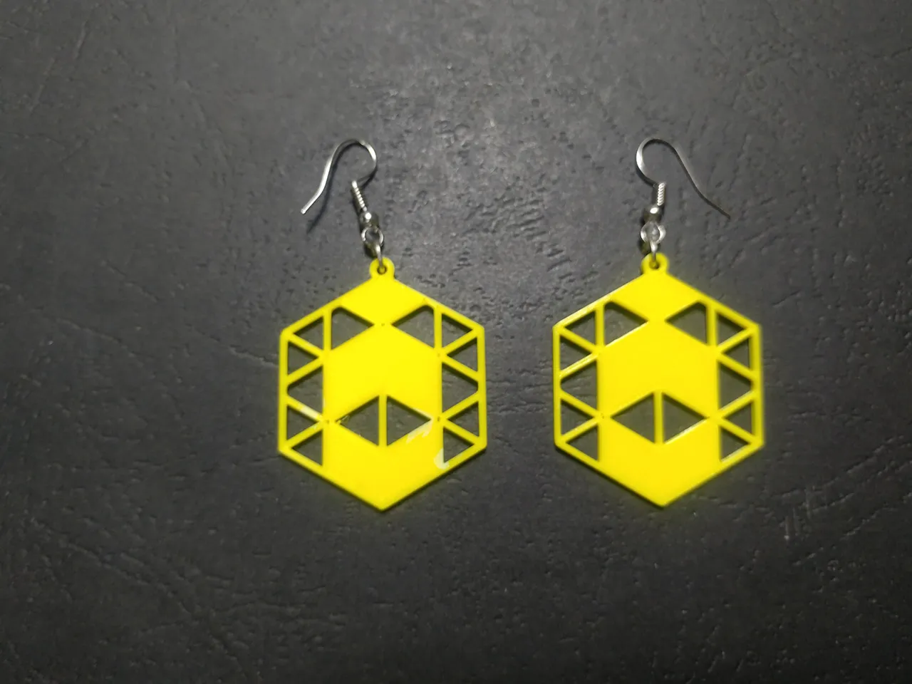 Symmetra Cube Earrings view 4