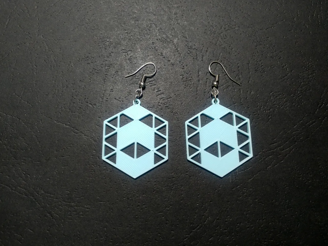 Symmetra Cube Earrings view 2