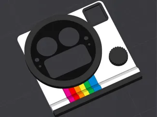 Retro Style Instant Camera - realme GT8 Pro Deco