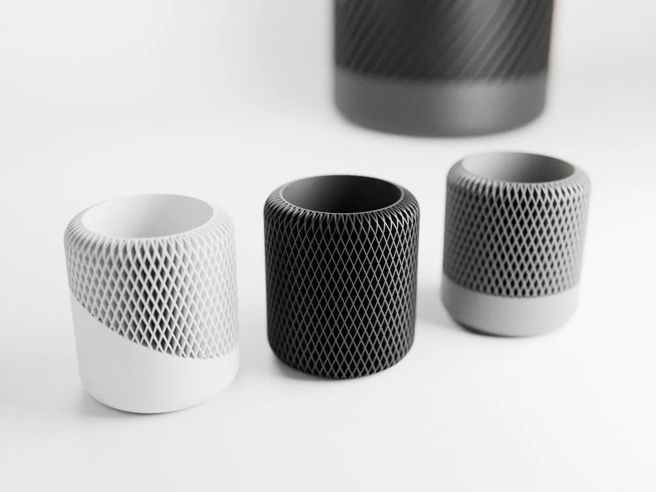 Modern Japandi Pencil Holder (3 versions) view 2