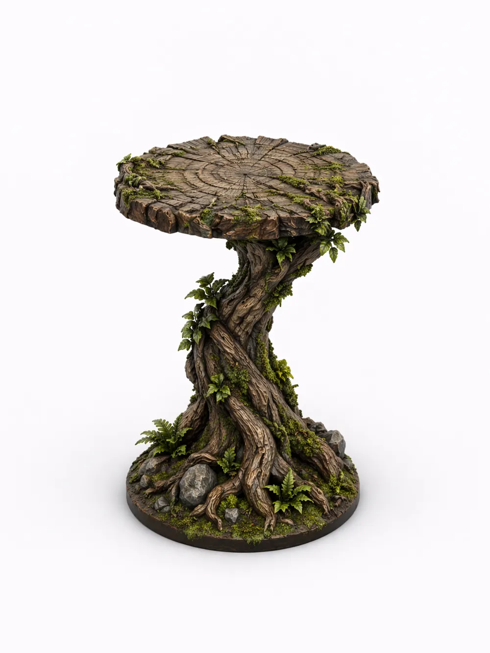 Standing Tree Model Tree Elevation Stand – Forest Miniature Support - Free 3D Print Model ...