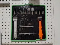 A1 Peg board back plate