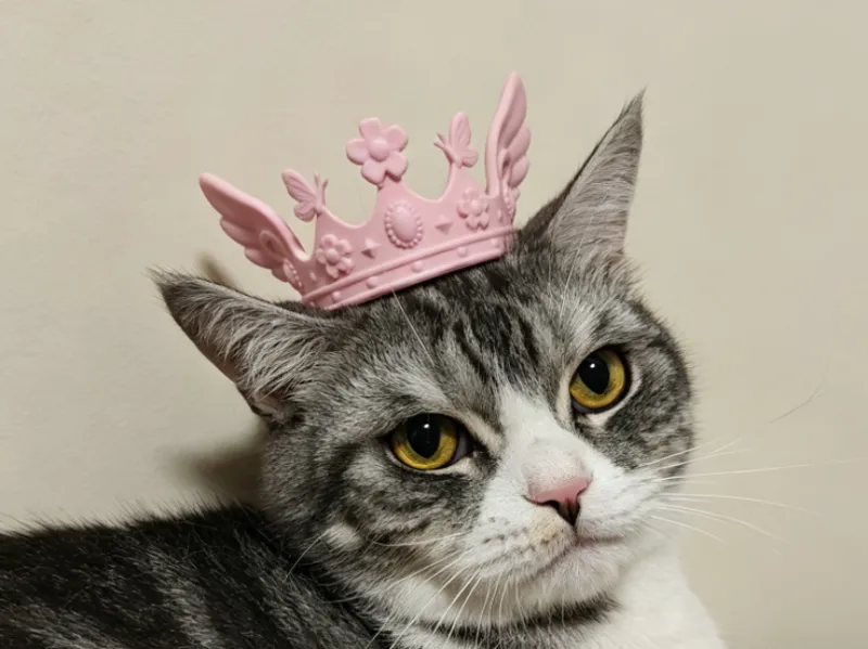 猫猫（狗狗、玩偶、手办）小翅膀皇冠