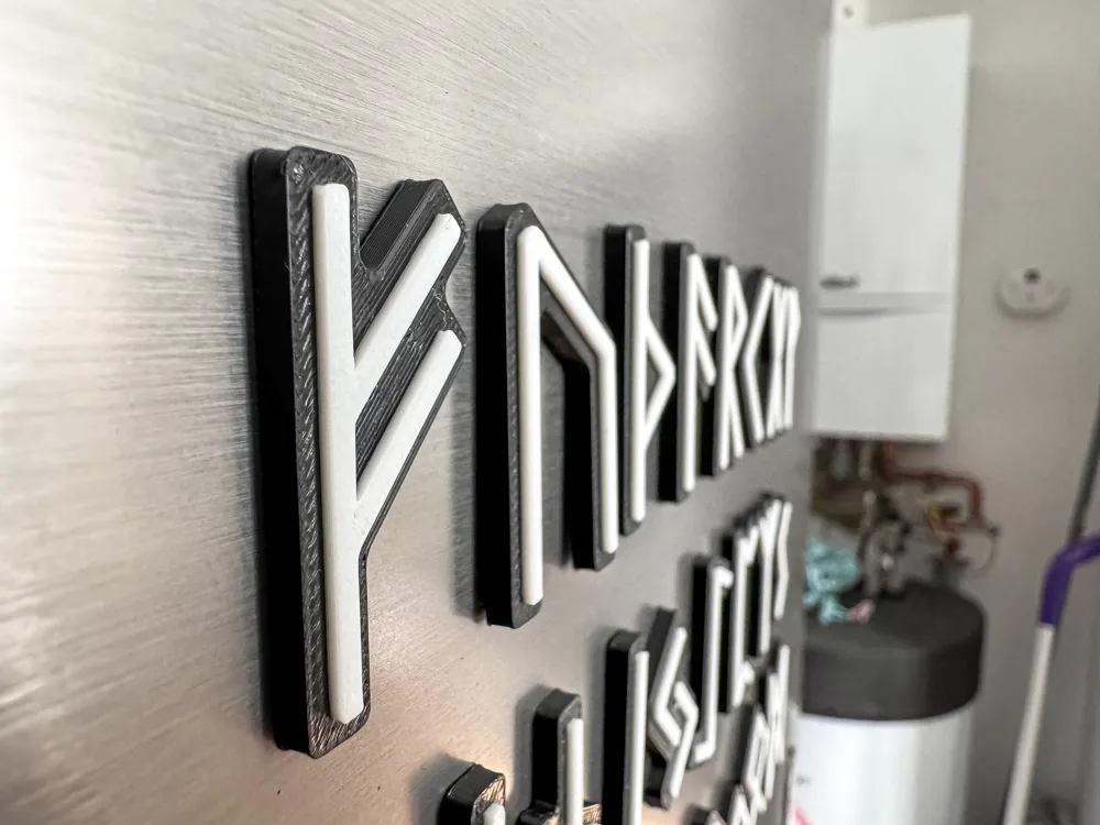 Magnet Rune Magnetic Runes by dasTimmMakerWorld: Download Free 3D Models