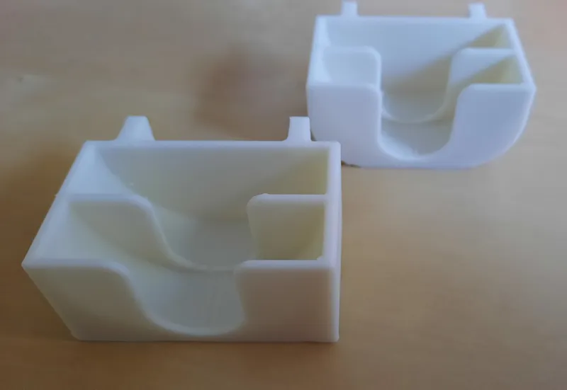 Sanding paper organizer for IKEA Skadis-board