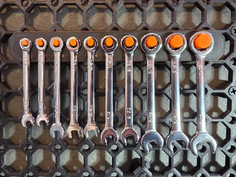 Multiboard Mini SAE Wrench Holder