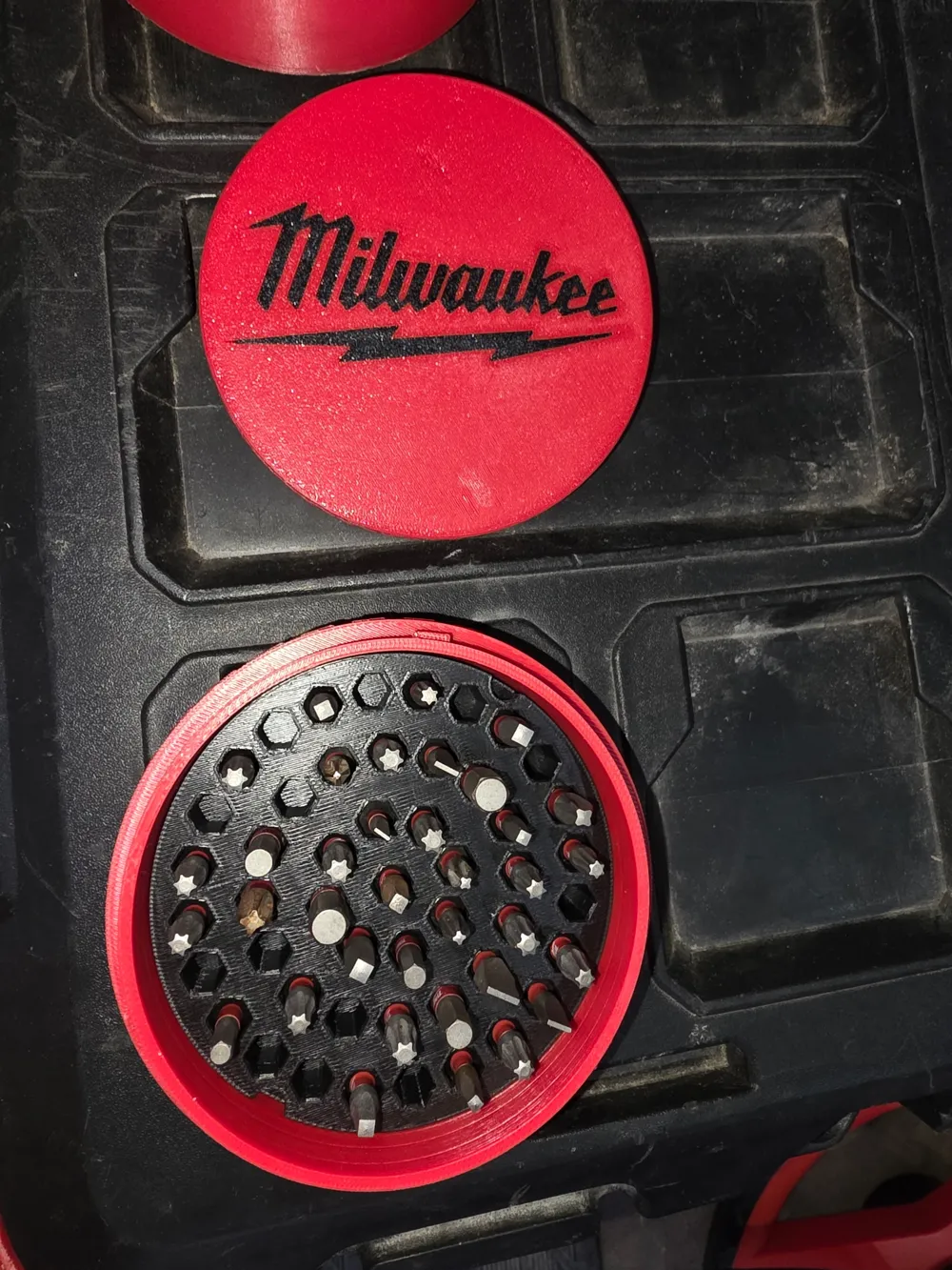 Milwaukee Packout Twist Lock Hex Bit Holder - Free 3D Print Model ...
