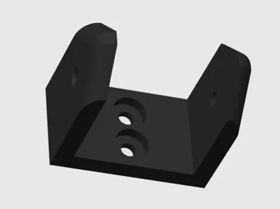 Braun 5500 Lumen Shop Light Bracket