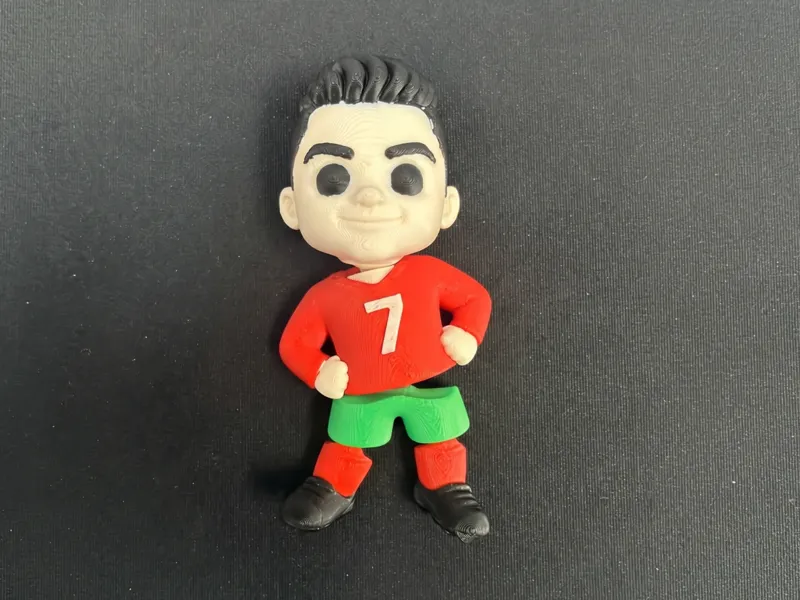 Cristiano Ronaldo Flexi Figure - Chibi - CR7