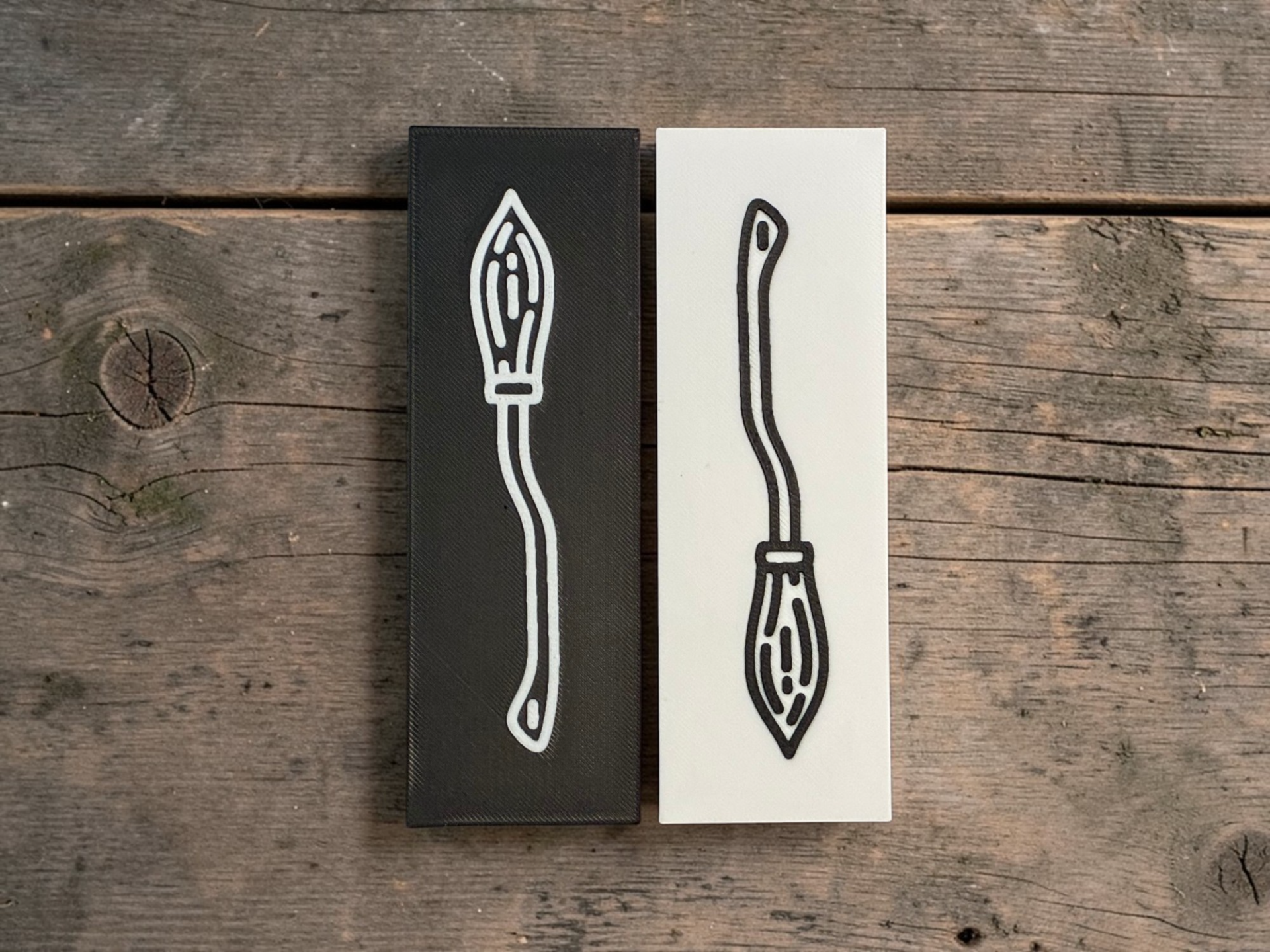 Harry Potter Nimbus 2000 Minimalist Bookmark