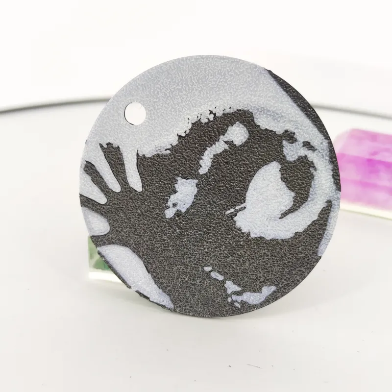 Pedro raccoon key pendant