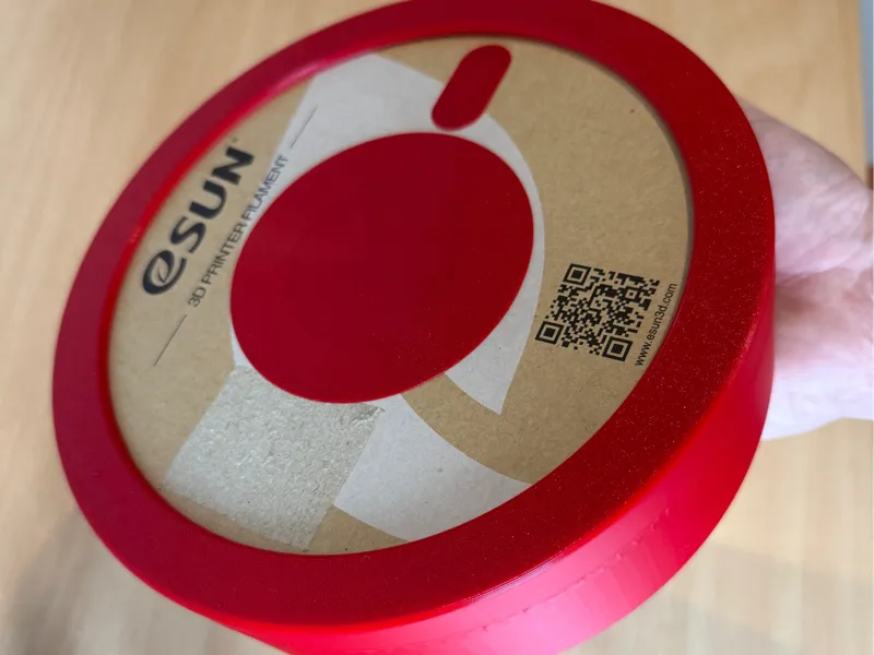 Reused Cardboard Spool Box