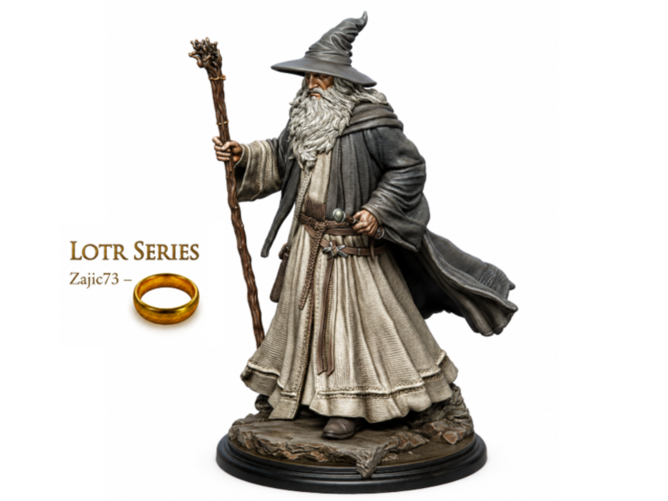 GANDALF GREY (Lord of The Rings -LOTR) 3D model