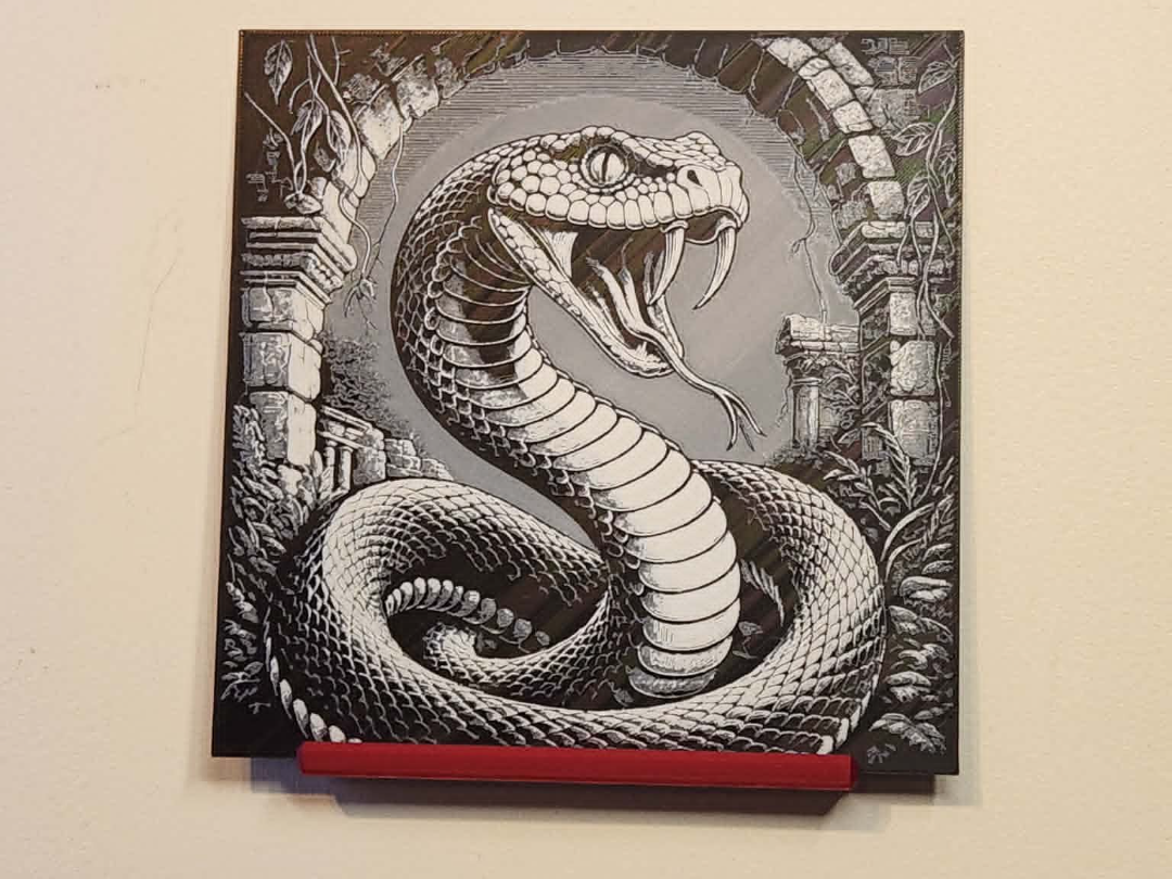 Hueforge - Serpent - Snake in Ruins