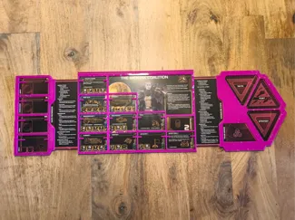 Twilight Imperium 4 Overlay -Less filament/sleeves