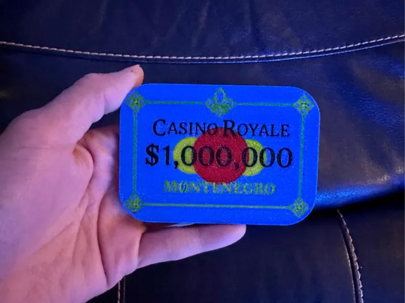 Casino Poker Plaque