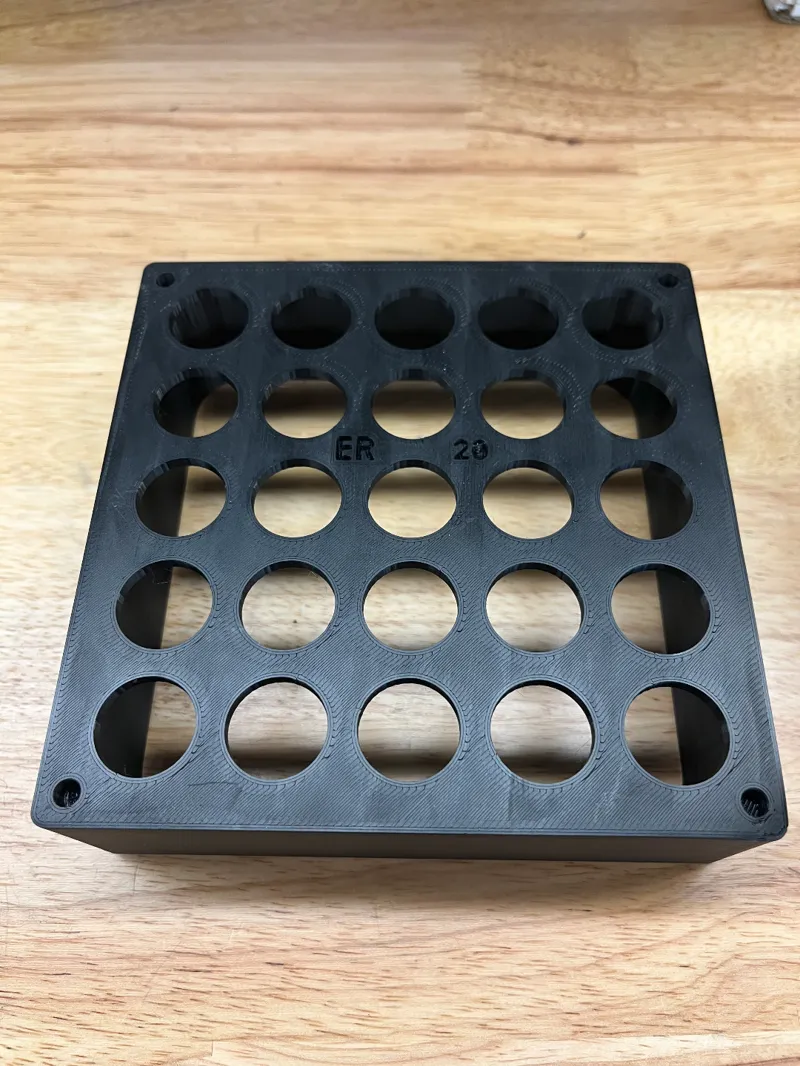 ER20 COLLET RACK