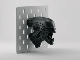 Xenomorph - IKEA Skadis Dekoration - Wandhalter