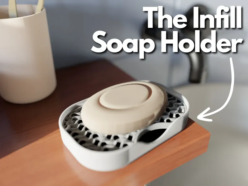 The Infill Soap Holder