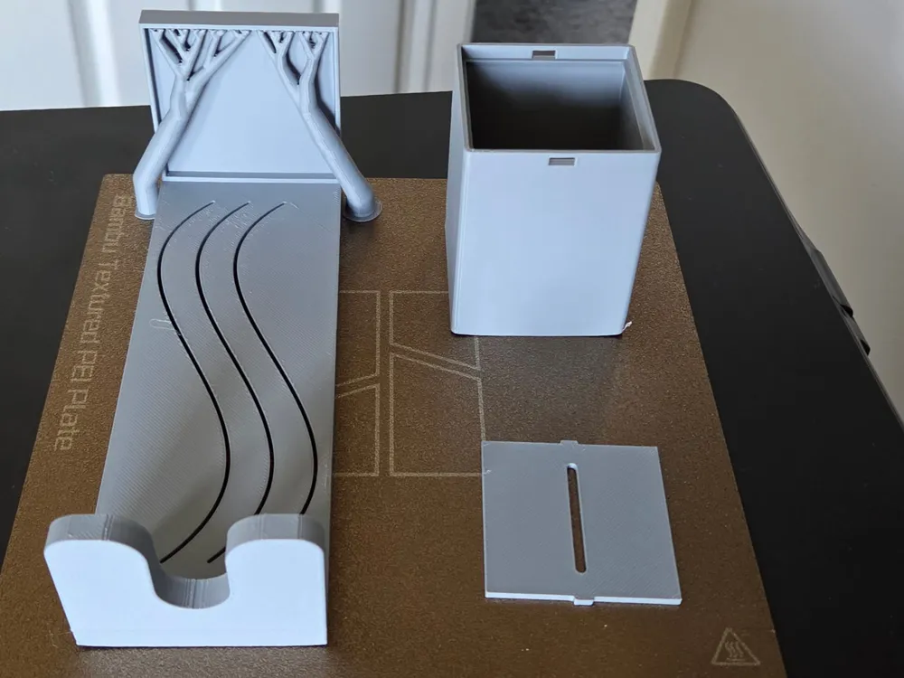 Safety Razor Stand with Blade Bin - Free 3D Print Model - MakerWorld